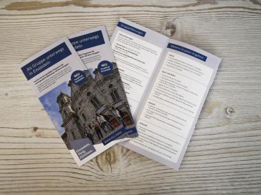 Als Gruppe unterwegs in Einsiedeln