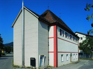 Aussenansicht des Chärnehus in Einsiedeln 
